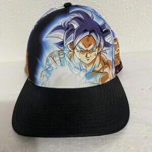 Dragon Ball Super Goku Ultra Instinct One Size Fits All Snapback Hat New No Tag